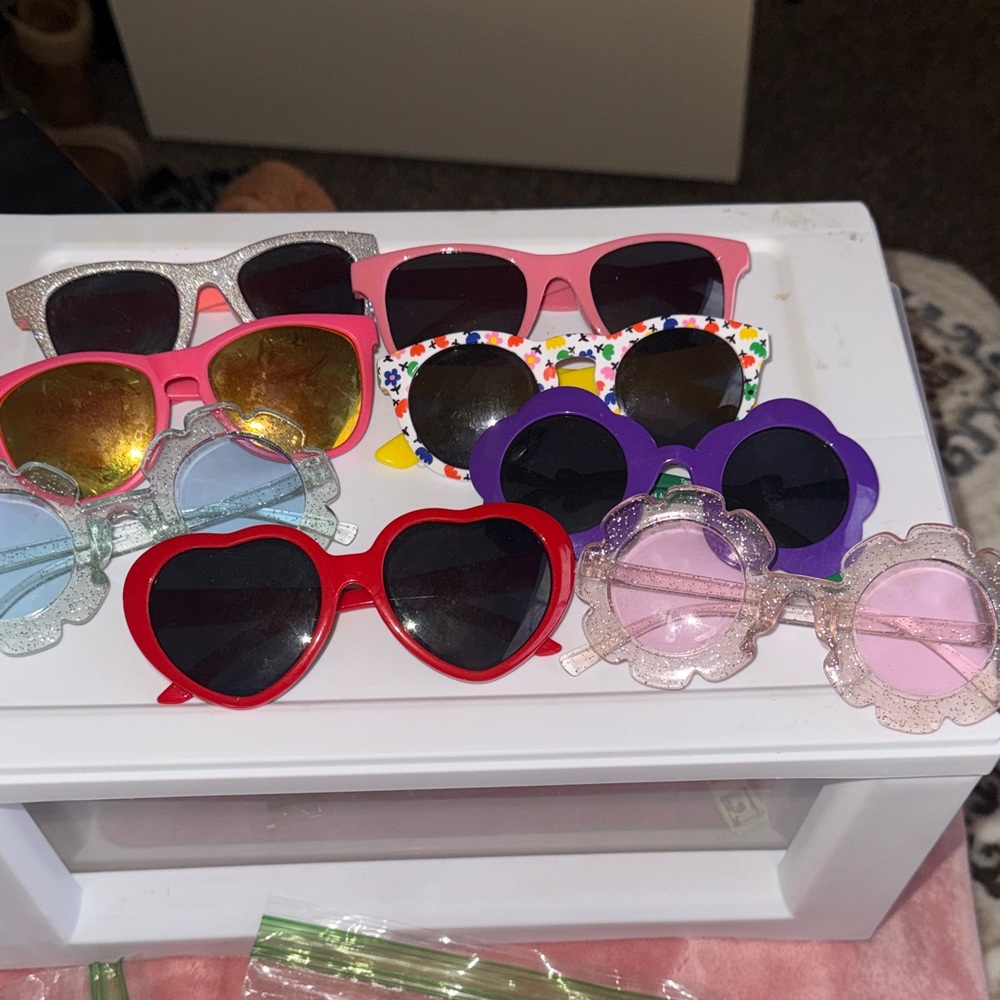 Colorful Assorted Sunglasses Collection